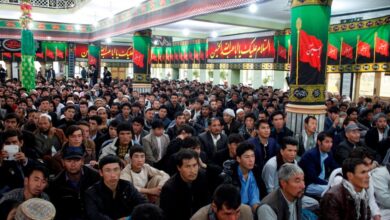 ممنوعیت برگزار مراسم عاشورا در روضه مزارشریف 7 مراسم عاشورا 1