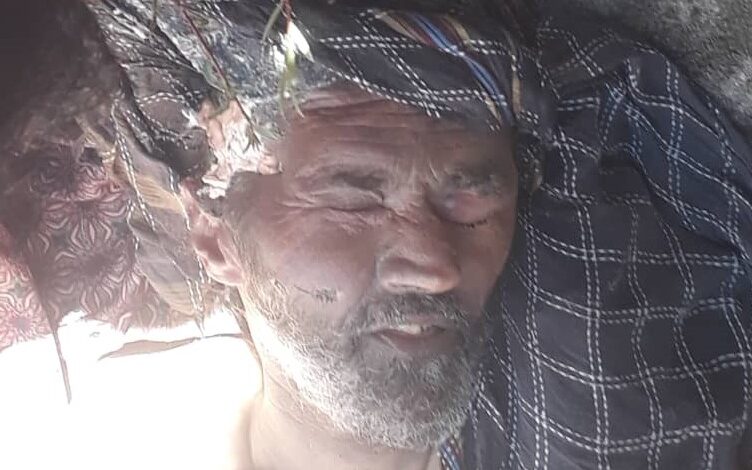 تیرباران یک دهقان در پنجشیر 1 WhatsApp Image 2022 09 01 at 12.32.01 PM