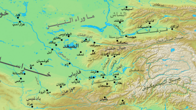 تأملی بر نام خراسان چونان هویت زنده 11 1200px Transoxiana 8th century ar.svg