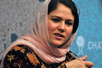 330px Fawzia Koofi MP Afghanistan Chatham House 2012