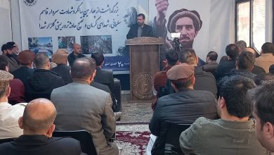 در برنامه یاد بود از چهارمین سالیاد سلیمانی و شهدای کرمان مطرح شد: علیه تروریسم باید متحد شد 3 IMG 20240110 WA0298