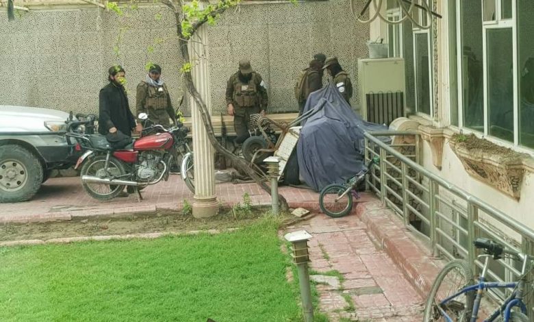 گروه طالبان خانه ظاهر اغبر را در کابل، به پایگاه نظامی تبدیل کردند 1 IMG 20240422 WA0124