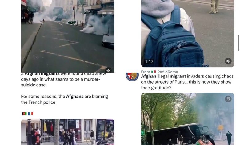 انتقادات شدید در پی اعتراضات خشونتآمیز برخی از شهروندان"افغان"کشور در فرانسه 1 IMG 20240423 094615 072