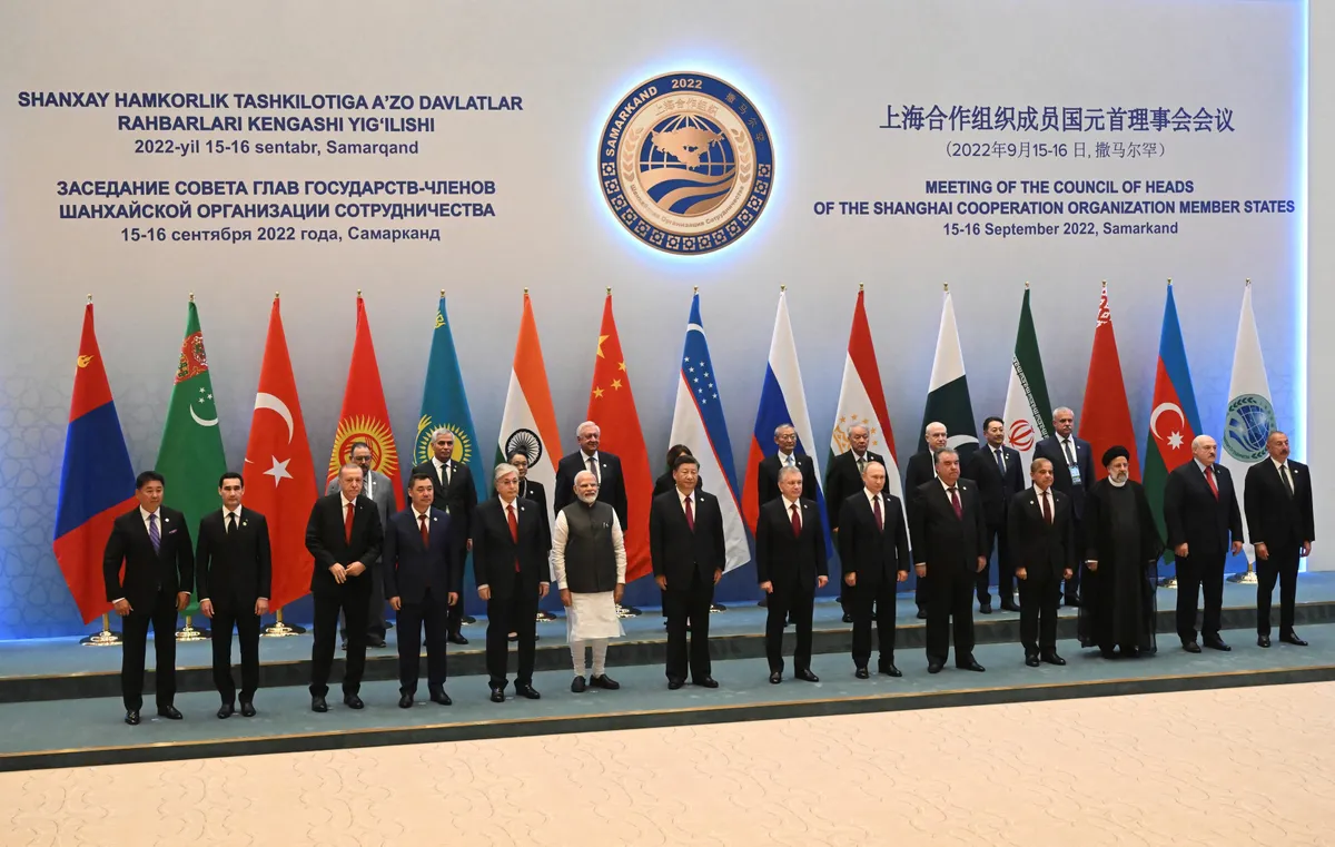 سازمان همکاریهای شانکهای در مورد«تهدیدات تروریستی» ازخراسانافغانستان نشست برگزار میکند 6 participants of the shanghai cooperation organization summit