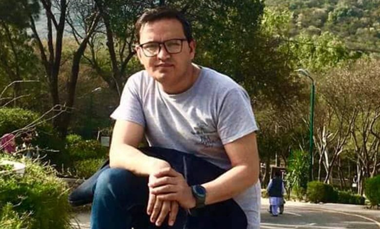 گروه طالبان یک خبرنگار محلی را در پروان بازداشت کردند 1 Abdullah Danesh local reporter
