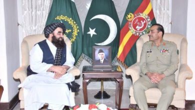 پاکستان، از همآغوشی با تروریسم تا طلب همکاری از جبهه مقاومت ملی افغانستان 9 pakistan army chief afghan foreign minister muttaqi discuss border management regional security 1683435343 6289